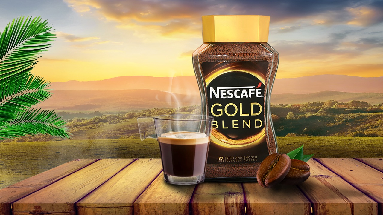 Nescafe Gold Blend Scenic Product Manipulation